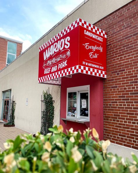 Korean Coffee Shop, Resturant Design, Specialty Sandwiches, Beef And Pork, Container Restaurant, 50s Diner, Doner Kebab, Sign Board Design, Famous Houses