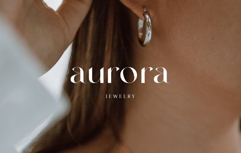 Logo Design - Jewerly shop AURORA on Behance Aurora Logo Design, Aurora Branding, Aurora Logo, Aurora Design, Logo Jewelry, Jewerly Designs, Branding Logo Design, Luxury Logo, Graphic Design Branding