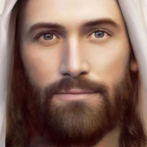 Some people do not look you in the eyes when they speak.  It causes some mistrust when I am not allowed to behold the light within them.  One of the things that drew … Jesus Christ Resurrection, مريم العذراء, Pictures Of Christ, Religious Pictures, Lds Art, Jesus Photo, Jesus Christ Art, Pictures Of Jesus Christ, Jesus Face