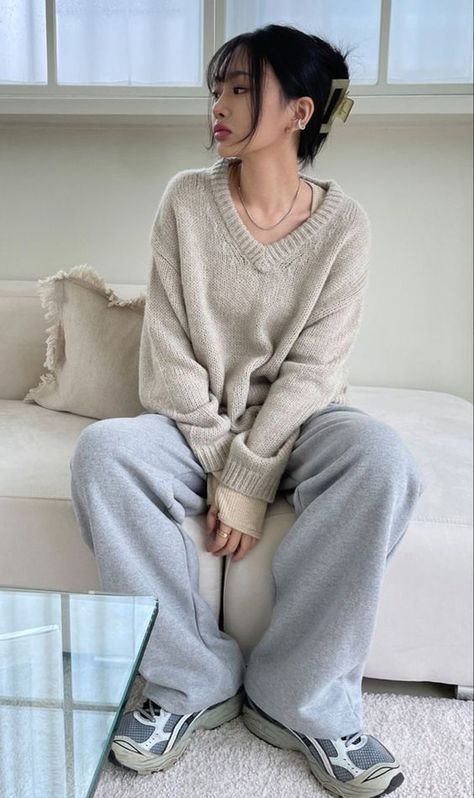 Sweats Outfit, Modieuze Outfits, Elegantes Outfit, Inverness, Cozy Outfit, Mode Inspo, 가을 패션, Mode Streetwear, Cozy Fashion