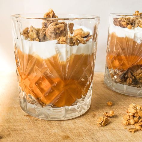 Sweet Potato Parfait, Healthy Parfait, Chia Parfait, Healthy Sweet Potato, Sweet Potato Cinnamon, Sweet Potato Skins, Stuffed Sweet Potato Healthy, Food Addict, Banana Breakfast