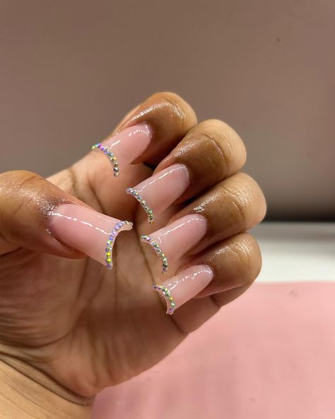 Swipe to see progress of a short duck set 🎀. #nails #prettynails #nailsofinstagram #nailsart #nailaddict #naildesigns #nailjunkie #naillove #pressons #pressonnails #nails2inspire #nailartist #nailinspo #explore #explorepage✨ #explorepage #ducknailshape #atl #atlnails #georgia #acrylic #polygel Basic Duck Nails, Duck Shaped Nails, Blessed Tattoos, Nails And Toes, Set Nails, Duck Nails, Shaped Nails, Classy Nails, Nail Artist