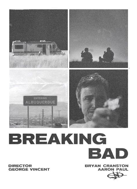 Breaking Bad Poster Black And White, Braking Bad Posters, Breaking Bad Print, Breaking Bad Graphic Design, Breaking Bad Poster Art, Breaking Bad Black And White, Movie Posters Black And White, Breaking Bad Posters, Better Call Saul Poster