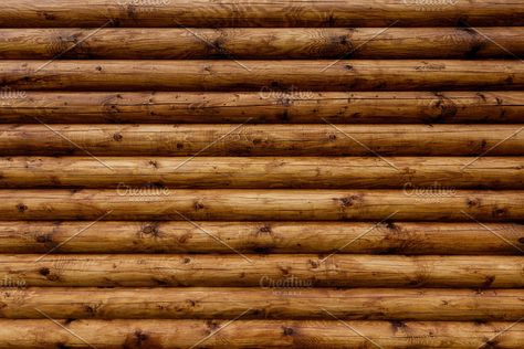 Wooden wall from logs background. , #AD, #logs#wall#Wooden#texture #affiliate Free Wood Texture, Painted Wood Texture, Dark Wooden Floor, White Wood Texture, Light Wooden Floor, Old Wood Texture, Tree Bark Texture, Rustic Wood Background, Log Wall