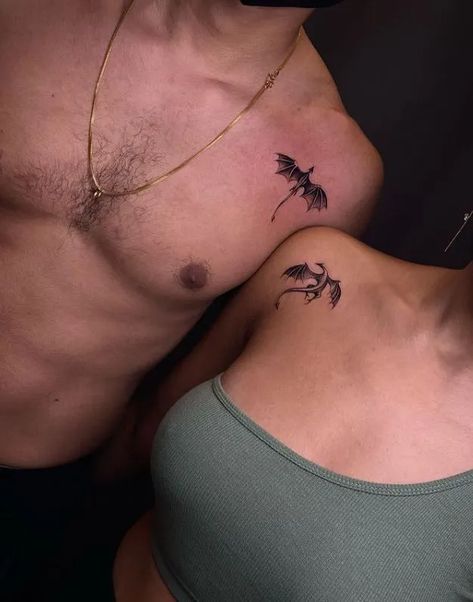 Tattoo Ideas For Men And Women Friends, Unique Wrist Tattoos Men, Matching Chest Tattoos Couples, Men Friendship Tattoos, Chest Tattoo Aesthetic Men, Chest Tattoo Men Ideas Minimalist, Unique Small Couple Tattoos Ideas, Matching Dog Tattoos For Best Friends, Minimalist Couples Tattoo