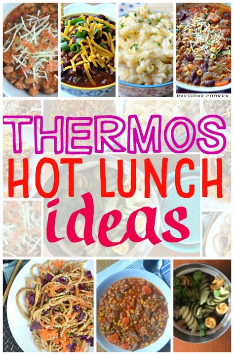 Hot Flask Lunch Ideas, Hot Lunch Ideas For Thermos, Thermos Dinner Ideas, Food Flask Recipes, Hot Lunch Ideas For Work Thermos, Hot Lunches For School Thermos, Food Flask Lunch Ideas, Hot School Lunch Ideas Thermos, Hot Lunch Ideas For Work Men