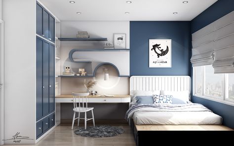 Child Bedroom Ideas, Bedroom Designs India, Modern Kids Room Design, Kids Bedroom Furniture Design, Teenager Bedroom Design, Childrens Bedrooms Design, Child Bedroom, Bedroom Ideas For Small Rooms, Boy Bedroom Design