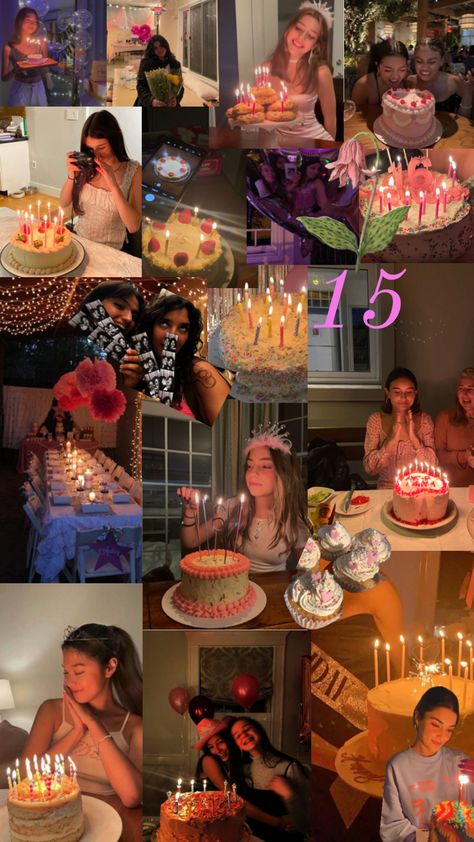 Fifteen Birthday Party Ideas, What Can I Do On My Birthday, Fifteen Birthday Ideas, 15 Birthday Themes, Birthday 15 Aesthetic, 15 Birthday Aesthetic, 15th Birthday Party Ideas Themes, 15th Bday Party Ideas, Birthday Ideas 13