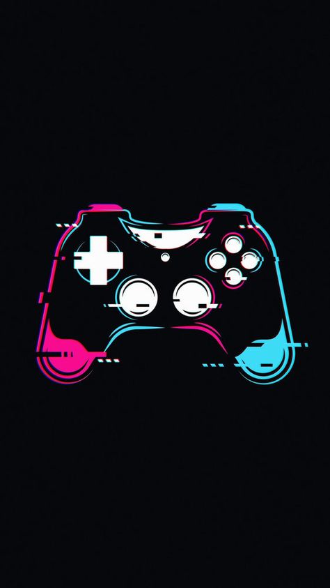 Controller setup In The Dark, Video Game, Iphone Wallpaper, Gaming, Neon, Wallpapers, Iphone, Black