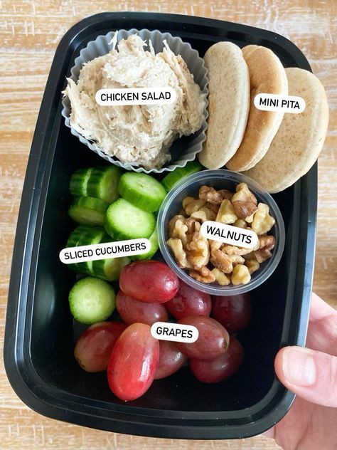 Healthy Snack Foods On The Go, Quick Easy Lunch Meal Prep, Health Snacks On The Go, Work Lunch And Snack Ideas, Easy Lunch For College Students, Packed Lunch Snacks, Easy Teacher Lunches Healthy Meals, Healthy Sack Lunch Ideas, Packed Lunch Ideas Healthy