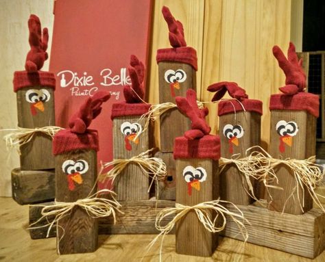 4x4 Crafts, 4x4 Wood Crafts, Thanksgiving Wood Crafts, 2x4 Crafts, Fall Wood Crafts, Easter Wood Crafts, Scrap Wood Crafts, Halloween Wood Crafts, Wood Block Crafts