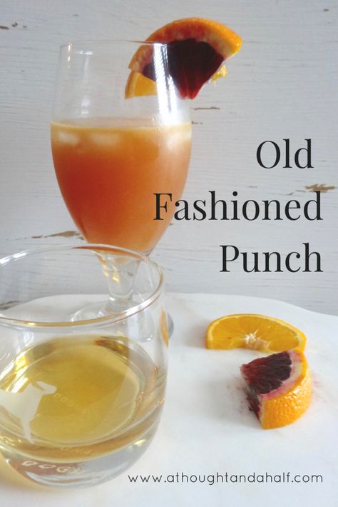 Whiskey Punch Recipes, Whiskey Punch, Bourbon Punch, Cocktail Party Food, Whiskey Girl, Tart Cherry Juice, Navel Oranges, Punch Recipe, Orange Rind