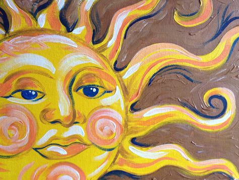 Summer solstice Summer Solstice Painting, Summer Solstice Art, Folksy Art, Summer Equinox, Full Moon Photography, Commission Ideas, Future Painting, Solstice Art, Icarus Fell