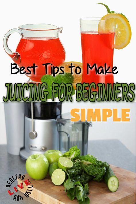 Juicing 101, Juicing For Beginners, How To Make Juice, Juicing Tips, Juicing Recipe, Green Drink Recipes, Easy Juice Recipes, Healthy Beverages, Recipes Smoothies