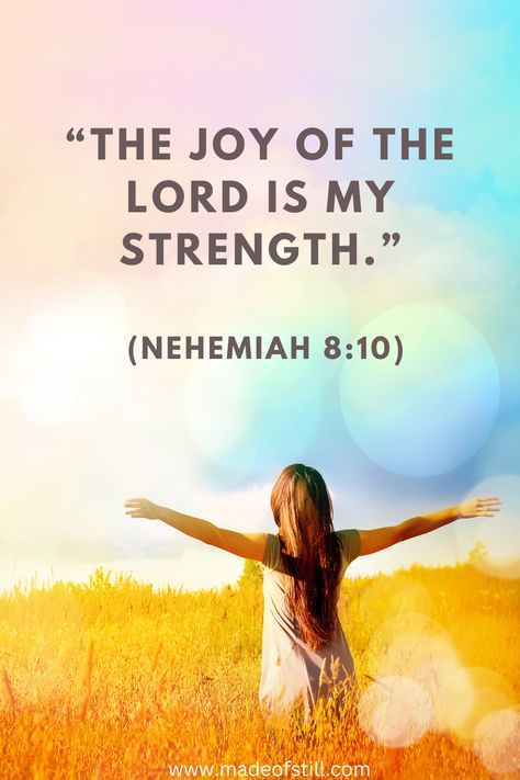 Today's Bible Verse, Bible Text Wallpaper, Today Bible Verse In English, Bible Verse God Is With You, The Joy Of The Lord Is My Strength Art, My Joy Comes From The Lord, Bible Verse For Joy, Bible Verse Quotes Wallpaper, Nehemiah 8:10