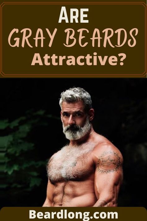 Gray Bearded Men, Men With Grey Hair And Beards, Men Haircut Styles With Beard, Grey Beard Styles For Men, Gray Beards Older Man, Men’s Beard Styles, Gray Beard Styles, Beard Styles For Older Men, Hot Bearded Men