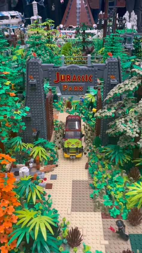 Preston and Jonathon | Incredible Jurassic Park display at @blackcountrybrickshow by @thecollectoremporium . . . . #lego #legoinstagram #legojurassicpark... | Instagram Lego Jurassic Park, Lego Jurassic, Lego Jurassic World, April 7, Jurassic World, Jurassic Park, Preston, Lego, The Incredibles