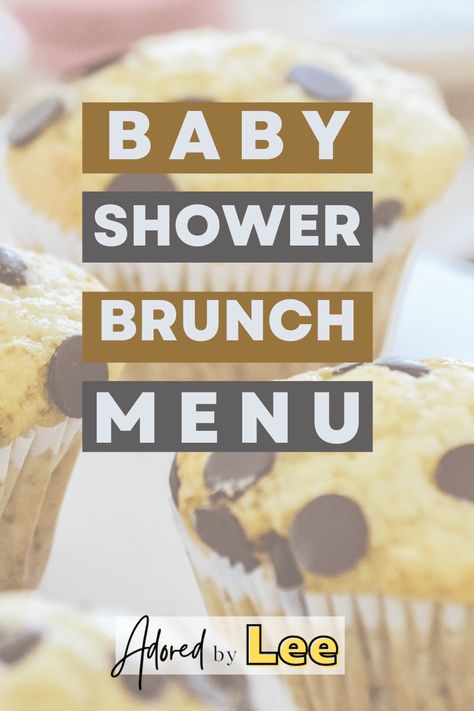 Baby Shower Brunch Ideas - Baby Shower Brunch Ideas, Shower Brunch Ideas, Baby Shower Menu, Baby Shower Brunch, Pooh Baby, Shower Food, Brunch Menu, Brunch Ideas, Baby Shower Food