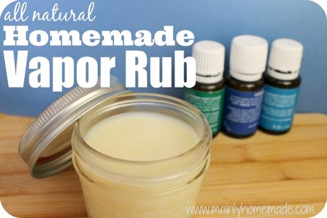 all natural homemade vapor rub Homemade Vapor Rub, Vapour Rub, Essential Oils Uses Chart, Natural Medicines, Vicks Vapor Rub, Apothecary Shop, Vicks Vapor, Roller Bottle Recipes, Diy Essential Oil Recipes