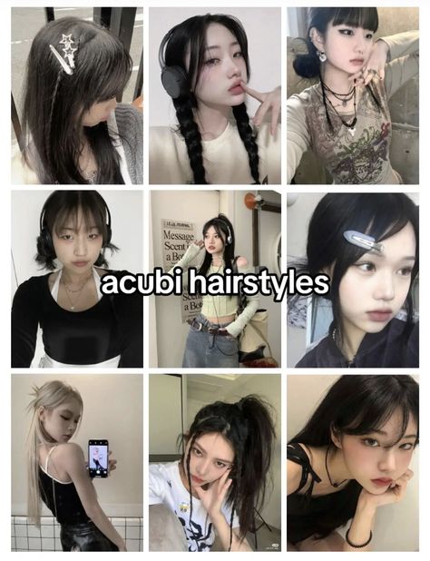 Acubi Haircut, Acubi Hairstyle, Acubi Makeup, Acubi Core, Hairstyles For Boys, Hair Styles For Girls, Acubi Aesthetic, Gemini Hair, Acubi Style