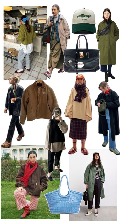 Fall 2024 inspiration Autumn Office Outfits, Brooklyn And Bailey Outfits, European Winter Outfits, Quarter Zip Outfit, Ny Winter, Lily Rose Depp Style, Off Shoulder Sweatshirt, Sweater Zipper, Copenhagen Street Style