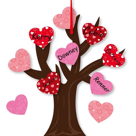 PRICES MAY VARY. What You Will Get: There are 24pcs tree of hearts, 24 pcs heart leaf cards, 10 sheet self-adhesive glue points and a roll of red ribbon. Sufficient quantity let you can diy with kids, great for classroom Valentine's Day crafts or home activity. Make Your Own Valentine Tree: Kids will love to celebrate Valentine's Day by making an adorable Heart Tree craft. They can write blessing on the heart card and diy their own card tree based on their own preferences. Then give it to the pe Valentines Tree, Diy Mother's Day Crafts, Easy Valentine Crafts, Valentine Tree, Mother's Day Crafts, Back To School Crafts, Valentine Crafts For Kids, Valentine Theme, Valentine Coloring