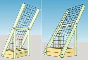 Squash Trellis, Vegetable Trellis, Vertical Container Gardening, Diy Garden Trellis, Growing Cucumbers, Veg Garden, Home Vegetable Garden, Vegetable Garden Design, Garden Trellis