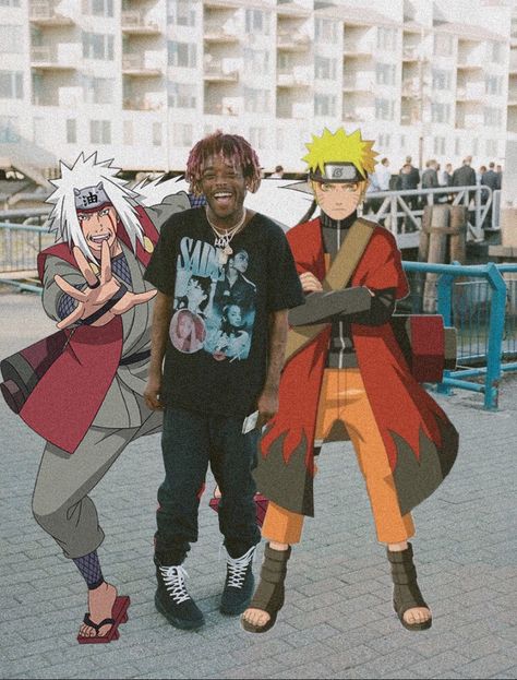 Naruto, jiraiya, anime, waifu, rapper, lil uzi vert, anime boy, cute AND AT LEAST CREDIT ME WHEN REPOSTING Rappers X Anime, Rappers With Anime, Anime With Rappers, Best Anime Waifu, Rapper And Anime, Clout Collection, Naruto Jiraiya, Gangsta Anime, Anime Rapper