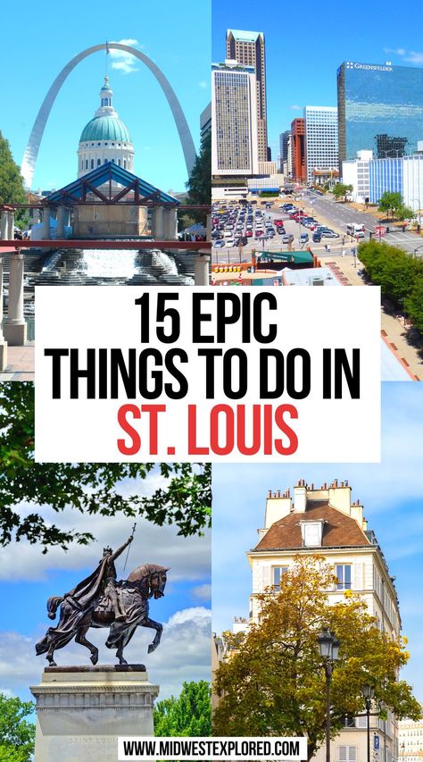 15 Epic Things To Do in St. Louis Weekend In St Louis, At Louis Missouri, St Louis Travel, St Louis Missouri With Kids, St Louis Instagram Spots, The Hill St Louis, St Louis Things To Do, What To Do In St Louis Missouri, City Museum St Louis