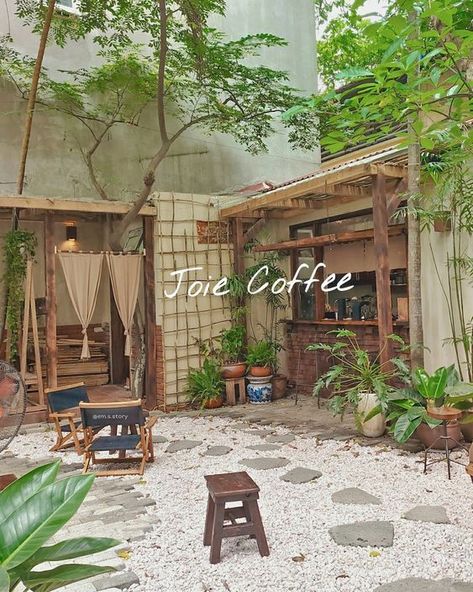 Zen Cafe, Outdoor Coffee Shop, Coffee House Design, Cafe Exterior, Mini Cafe, Café Design, Soup Stock, Outdoor Restaurant Design, Small Cafe Design