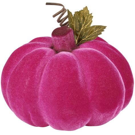 Flocked Neon Pink Pumpkin | Primitives By Kathy Neon Pumpkin, Neon Color Palette, Pumpkin Home Decor, Neon Colour Palette, Kids Dining, Pink Pumpkin, Faux Greenery, Primitives By Kathy, Pink Pumpkins