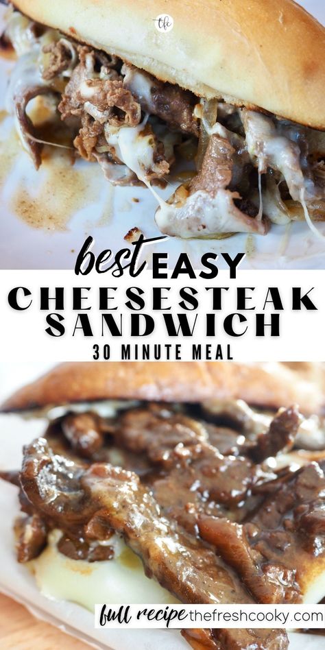 Ribeye Steak Sandwich Recipes, Philly Cheese Steak Sandwich Recipe, Cheese Steak Sandwich Recipe, Philly Cheese Steak Sandwich, Cheesesteak Sandwich, Steak Sandwich Recipes, Philly Cheese Steak Recipe, Philly Steak, Cheesesteak Recipe