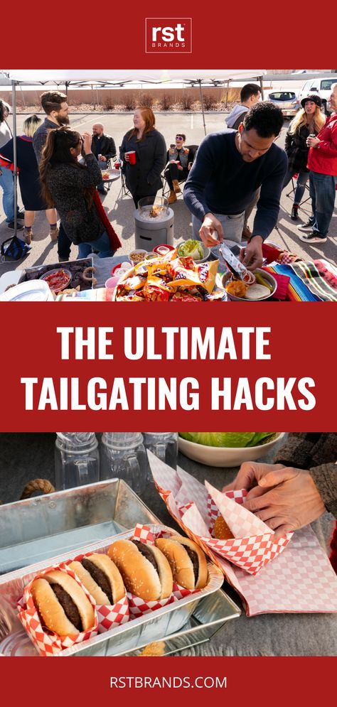 Tailgate Food No Grill, High School Tailgate Food, College Tailgating Food, How To Host A Tailgate Party, Bbq Tailgating Food, Outdoor Tailgate Food Football, Tailgate Food Baseball, Baseball Tailgate Ideas, Football Tailgate Party Decorations