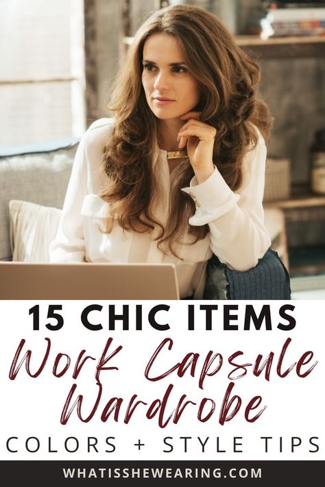 work capsule wardrobe Casual Work Capsule Wardrobe 2023, Office Essentials Women Work Outfits, Summer Capsule Work Wardrobe 2023, Work Classic Outfits, Work Clothes 2023, Fall Casual Work Outfits 2023, Womens Career Outfits, Simple Work Clothes, Classic Work Style Women