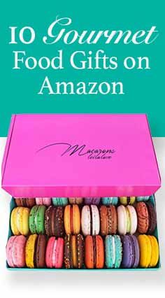 In a hurry? We found 10 of the best gourmet food gifts on Amazon! Best Food Gifts, Gifts On Amazon, Best Edibles, Dessert Gifts, Gourmet Food Gifts, Fine Chocolate, Edible Gifts, French Macarons, Gourmet Gifts