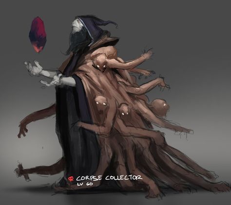 Corpse collector Creature Art, The Collector, Character Art, The Outsiders, Darth Vader, Fictional Characters, Quick Saves, Art