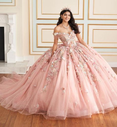 Princesa Quinceanera Dresses | Princesa by Ariana Vara - PR30175 | Princesa by Ariana Vara Aurora Quince, Pink Quinceanera Dress, Cotillion Dresses, Pink Quinceanera, Kids Pageant, Quinceañera Ideas, Pink Quince, Quinceanera Photography, Quinceanera Dresses Pink