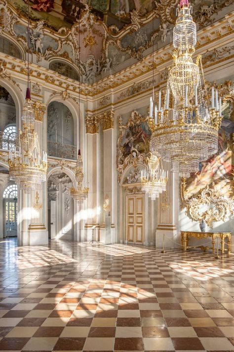 Beast Aesthetic, Nymphenburg Palace, Parisian Apartment Decor, French Country Decorating Bedroom, Palace Interior, Castle Aesthetic, French Castles, French Country Bedrooms, Royal Aesthetic