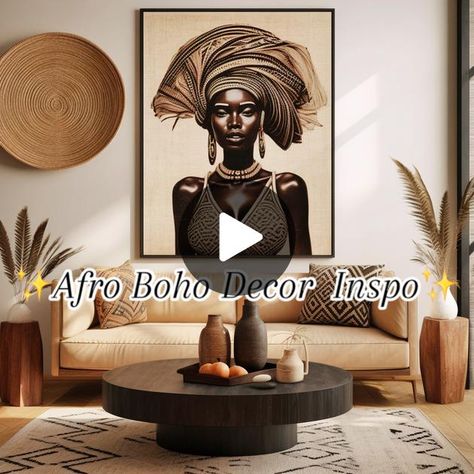 Afro Boho Living Room, Boho Guest Room, Boho Tv, Afro Boho, Afro Bohemian, African Home Decor, Tv Decor, Hotel Decor, Bohemian Design