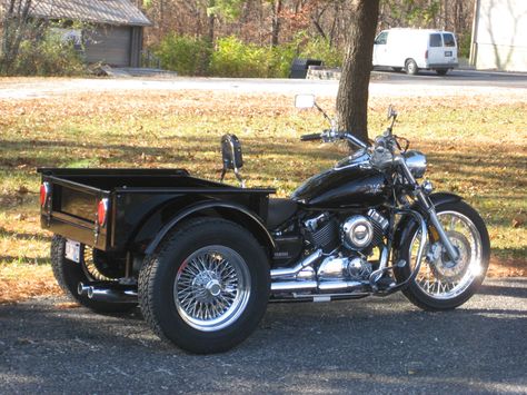 Yamaha V Star trike Trike Harley, Monster Bike, Vw Trike, Triumph Chopper, Trike Scooter, Sportster Chopper, Harley Davidson Trike, Diy Motorcycle, Custom Trikes