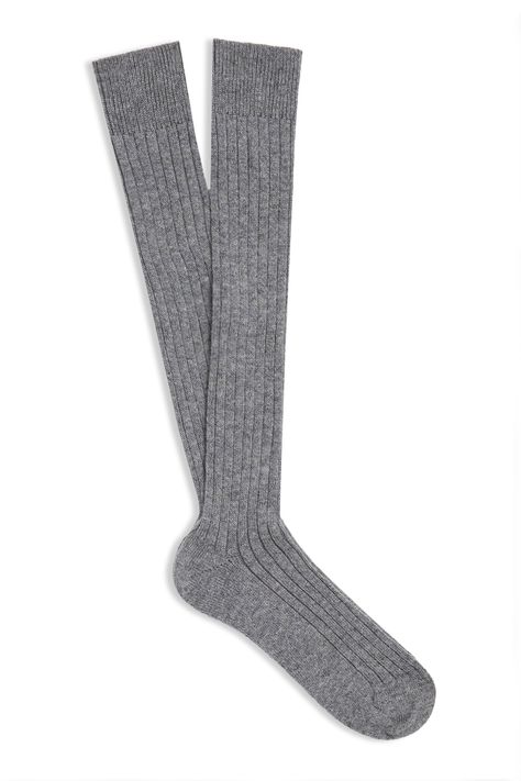 100% Cashmere  Made in England  Long  Machine Washable  M = 6 - 9, L 9.5 - 12 (based on UK shoe sizes) Hogwarts Items, Grey Socks, Cashmere Socks, Long Socks, Travel Packing, Packing Tips, Ready Made, Office Wear, London Uk