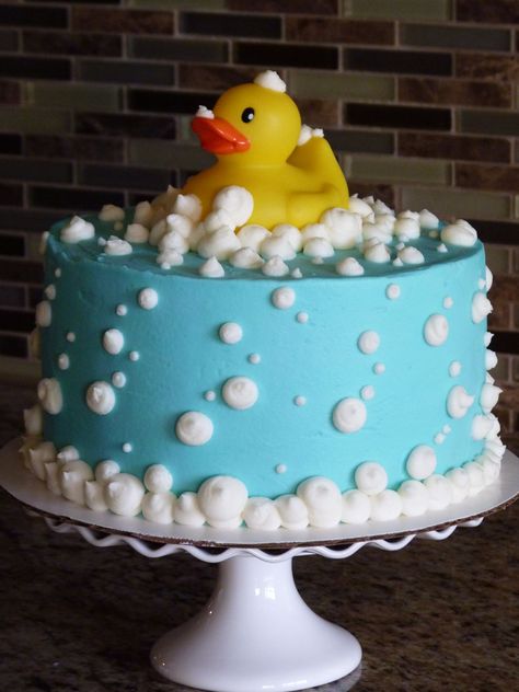 Rubber Duck Cake, Duck Birthday Theme, Ducky Cake, Ducky Party, Rubber Ducky Cake, Rubber Ducky Party, Rubber Ducky Birthday, Rubber Duck Birthday, Rodjendanske Torte