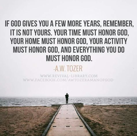 Honor God with all you do Aw Tozer Quotes, Tozer Quotes, Honor God, Reformed Theology, Soli Deo Gloria, Motiverende Quotes, Bible Knowledge, Spiritual Inspiration, Scripture Quotes