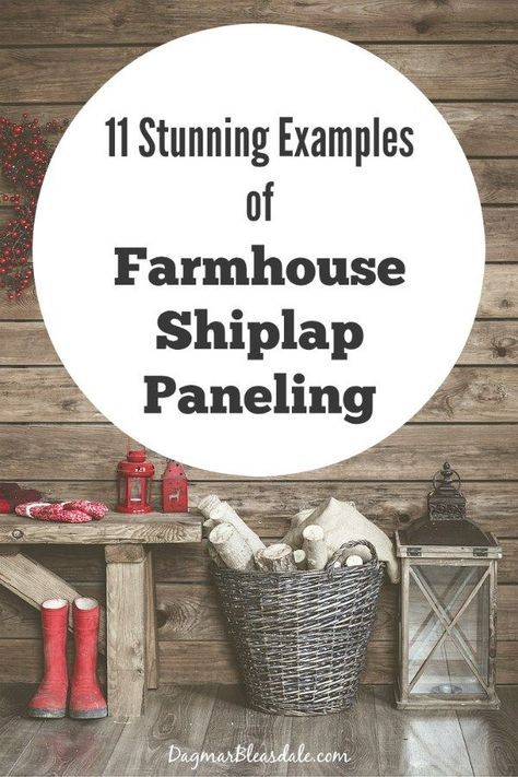 Farmhouse Shiplap Paneling, DagmarBleasdale.com Bathroom Shiplap, Shiplap Paneling, Farmhouse Design Ideas, Sherwin Williams Alabaster, Hometalk Diy, Farmhouse Shiplap, Elegant Farmhouse, House Design Ideas, Diy Bricolage