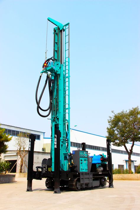 This is DTH water well drilling rig, which is used to drill deep water wells, borehole and some mining projects. Water Drilling, Water Well Drilling Rigs, Machine Image, Water Well Drilling, Well Drilling, Drilling Rig, Drilling Machine, Water Well, Deep Water