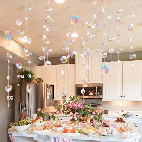 Faster shipping. Better service Bubble Garland, Wedding Ocean, Ocean Theme Party, Bubble Party, Mermaid Party Decorations, Room Photo, Fiesta Baby Shower, Under The Sea Party, Mermaid Theme