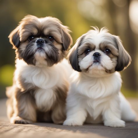 Consejos de aseo de tu perro Shih Tzu A muchos Shih Tzus se les corta el pelo en lo que se conoce como "corte de cachorro". Un corte de cachorro debe recortarse aproximadamente cada 4 a 6 semanas, pero por lo demás requiere menos mantenimiento que los estilos más largos. Los Shih Tzu que tienen mechones largos, como los que se ven en las exposiciones caninas, necesitan ser cepillados con más frecuencia. El cepillado regular ayuda a evitar que el cabello se enrede. Para peinar a los Shih Tzu d... Perro Shih Tzu, Hunter Gatherer, Shih Tzus, May 7, Shih Tzu, Dog Love, Cortes De Pelo, Cute Dogs, Cute Animals