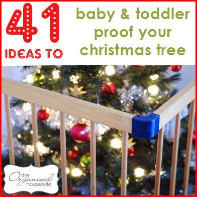 Tips, ideas and inspiration to clean, declutter and organise your home. Plus loads of family friendly recipes and lunchbox ideas. Toddler Proof Christmas Tree, Toddler Christmas Tree, Toddler Proofing, Baby Proof, Christmas Organization, Days Till Christmas, Toddler Christmas, Baby And Toddler, Merry Little Christmas