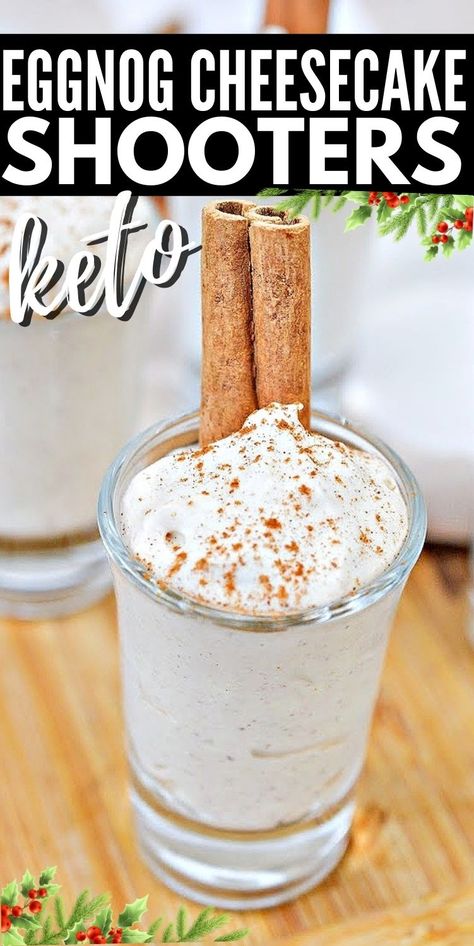 Almond Milk Eggnog Recipe, Almond Milk Egg Nog, Keto Eggnog, Eggnog Drinks, Keto Holiday Recipes, Low Carb Holiday, Keto Holiday, Keto Drinks, Low Carb Drinks