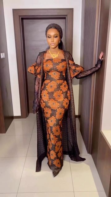 Atampa Styles, Arewa Styles, Dressy Gowns, Afro Styles, Nigerian Dress Styles, Fitted Lace Dress, Ankara Dress Designs, Nigerian Dress, African Party Dresses